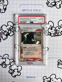 PSA 10 Tyranitar Delta Holo 020/086 Edition EX Delta Species Japanese Pokemon - Image 1