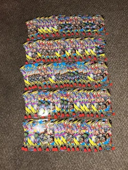 Pokemon Mega Evolution Sleeved Booster Pack Lot of 80 (With Cardboard Display) - Image 2