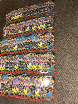 Pokemon Mega Evolution Sleeved Booster Pack Lot of 80 (With Cardboard Display) - Image 3