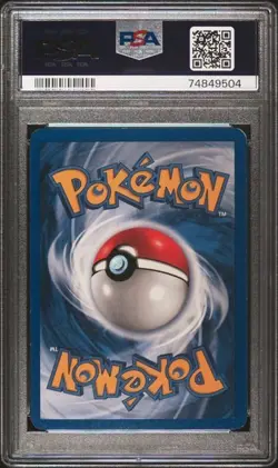 2000 Pokemon Team Rocket Dark Dragonite Holo 05/82 PSA 5 - Image 2