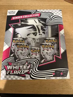 Pokemon Black Bolt & White Flare Binder Collection Box New Sealed - Image 1