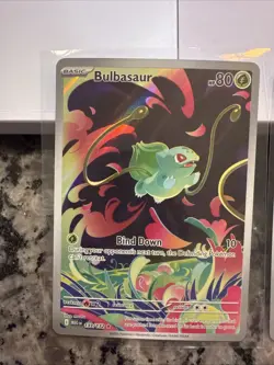 Pokemon 2025 Mega Evolution Bulbasaur 133/132 IR NM & Ivysaur 134/132 IR NM - Image 2