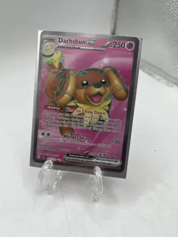 Pokemon Dachsbun EX 160/142 Double Rare Stellar Crown - Image 1
