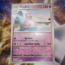Pokemon Scarlet & Violet 151 Reverse Holo Rare Slowbro 080/165 Near Mint TCG - Image 1