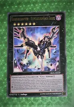 Yu-Gi-Oh CROS, Uberfallraptor - Revolutionarer Falke, "near mint", NEU 1.Aufl. - Image 1