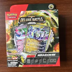Pokemon Trading Cards - Deluxe Battle Deck - MIRAIDON EX - Image 1