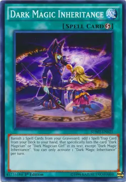 Yugioh! MP Dark Magic Inheritance - SDMY-EN025 - Common - 1st Edition Moderately - Image 1