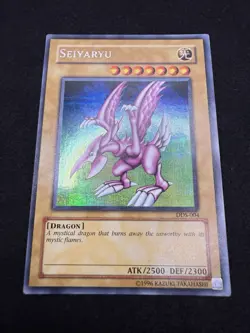 Seiyaryu (Dark Duel Stories) DDS-004 Yu-Gi-Oh Prismatic Secret Rare LP - Image 1
