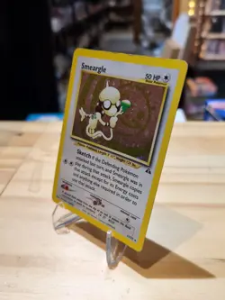 Pokemon TCG Neo Discovery Smeargle 11/75 Holo Unlimited Rare Card - Image 3