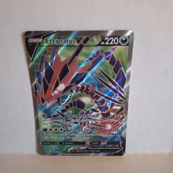 Eternatus V SWSH044 NM Full Art Promo Rare Pokemon Card - Image 3