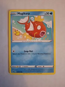 Magikarp w/ Pikachu 039/192 Regular SWSH02: Rebel Clash Pokemon Card Near Mint - Image 3