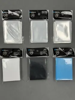 Mlikero TCG Card Sleeves Pokemon Bulk Lot x6 Sealed - Image 1