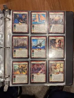 7th Sea CCG Broadsides large lot of cards - Image 5