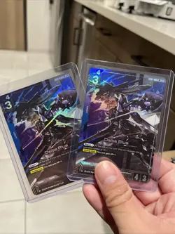 Newtype Rising Gundam Card Game Gd01-006 Delta Plus R Alt Art - Image 1