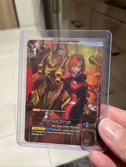 Gundam Card Game Newtype Rising marida cruz gd01-093 Rare Plus Alt Art - Image 1
