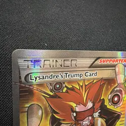 Lysandre's Trump Card 118/119 XY Phantom Forces Full Art Pokemon Trainer Damaged - Image 3