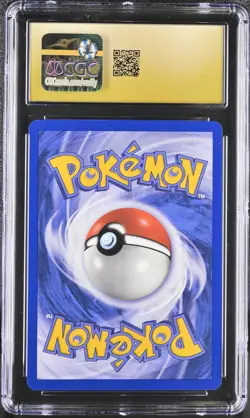 CGC 10 PRISTINE Team Rocket's Meowth 2000 Black Star Promo 18 Pokemon Card - Image 2