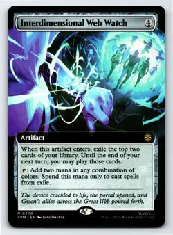 Interdimensional Web Watch (Extended Art) R Marvel's Spider-Man # 278 NM Normal - Image 1