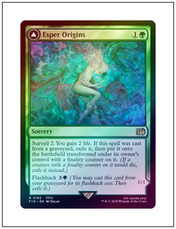 1x Esper Origins, Foil, Final Fantasy, Magic MTG NM - Image 1