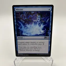 2020 MTG Miscast - Instant (M21) 57/274 Uncommon Blue Magic The Gathering - Image 1