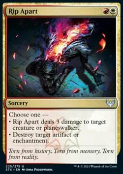 Magic the Gathering MTG Rip Apart (225) Strixhaven School of Mages NM - Image 1