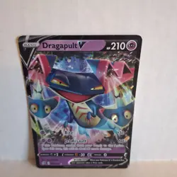 Pokemon TCG Dragapult V Rebel Clash 092/192 Holo Ultra Rare - Image 1