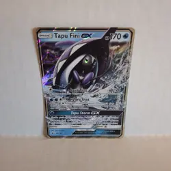 Near Mint Pokemon SM - Burning Shadows #39/147 Tapu Fini GX - Image 3