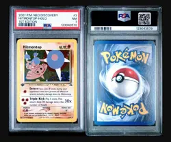 Pokemon Hitmontop 3/75 Neo Discovery Holo Rare 1st Edition PSA 7 - Image 3