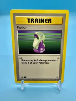 1999 Pokemon Game 1st Edition Trainer POTION Shadowless English 94/102 *NP* (B) - Image 1