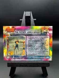 Pokemon Topps Mewtwo Strikes Back The Future Looks Bright #41 LP - Image 3