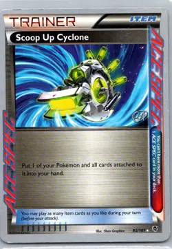 Pokemon TCG Scoop Up Cyclone 95/101 Plasma Blast MP - Image 1