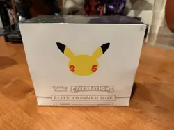 Pokemon TCG Celebrations 25th Anniversary Elite Trainer Box ETB New & Sealed 820650809439 - Image 1