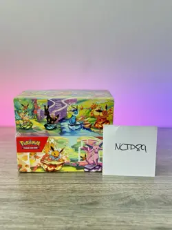 FACTORY SEALED Pokemon Prismatic Evolutions Mini Tin Display ✅SHIPS IN 1 DAY✅ - Image 1