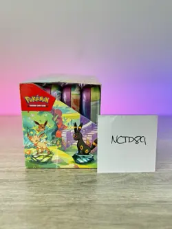 FACTORY SEALED Pokemon Prismatic Evolutions Mini Tin Display ✅SHIPS IN 1 DAY✅ - Image 4