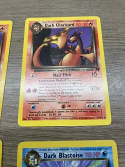 Pokemon Bundle Team Rocket Vintage Wotc Bundle Non Holo Dark Charizard Blastoise - Image 2