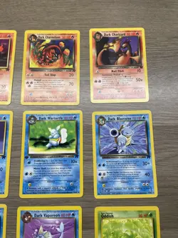 Pokemon Bundle Team Rocket Vintage Wotc Bundle Non Holo Dark Charizard Blastoise - Image 5