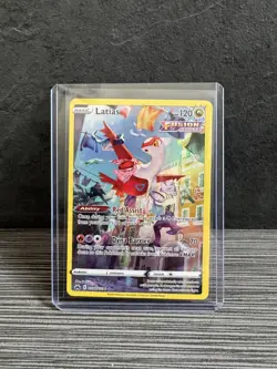 Pokemon Latias GG20/GG70 Ultra Rare Crown Zenith Galarian Gallery Full Art Holo - Image 1
