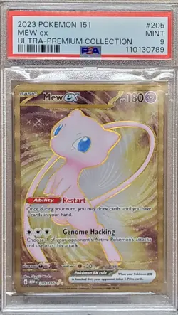 2023 Pokemon 151 Mew ex metal, Mewtwo, Mew ex UPC Set PSA 9,4,7 - Image 2