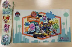 2025 Pokemon World Championship Anaheim Exclusive Playmat Car Pikachu Road Trip - Image 2