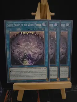 Sinful Spoils of the White Forest ×3 - SUDA-EN055 - Common - 1st Edition -YuGiOh - Image 1