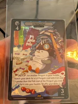 Vibes TCG Lil Bellyacher * ARCTIC FOIL * - Legend of the Lils Card - Image 1