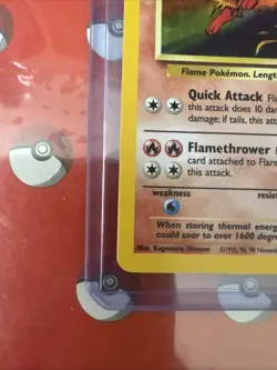 Pokemon TCG Card Flareon Jungle 19/64 Unlimited Non Holo Rare WOTC Vintage - Image 2