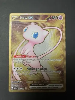 Pokemon TCG Mew EX Metal Gold NM 205/165 Scarlet & Violet 151 Promo Card - Image 3