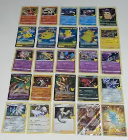 Pokemon Celebrations 25th Anniversary Complete Set All 50 Cards 2021 Pack Fresh - Image 1