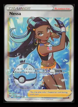 Nessa TG27/TG30 Ultra Rare SWSH11: Lost Origin Trainer Gallery Pokemon Card - Image 1