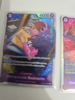 One Piece Card Game Donquixote Doflamingo OP04-031/op10-71 X2/ Rosinante Op10-72 - Image 5