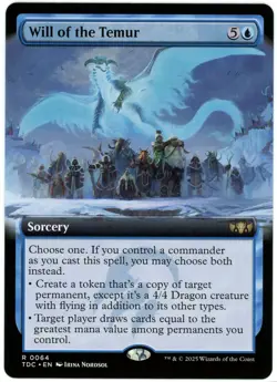 Will of the Temur (Extended Art) - 0064 - Tarkir Dragonstorm - NM/M - Image 1