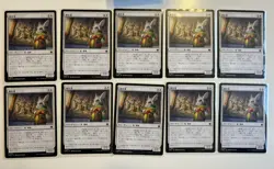 MTG Magic 10x Hare Apparent Japanese FDN NM - Image 1