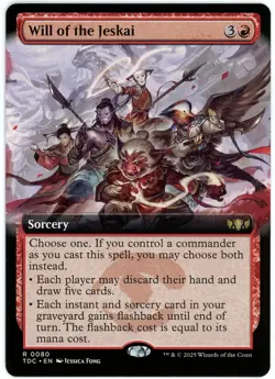 Will of the Jeskai (Extended Art) - 0080 - Tarkir Dragonstorm - NM/M - Image 1