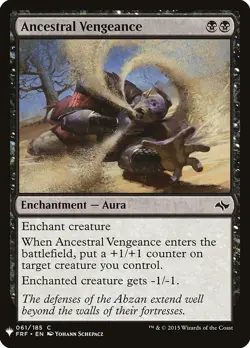 Ancestral Vengeance - Mystery Booster #061/185 MTG Magic The Gathering - Image 1